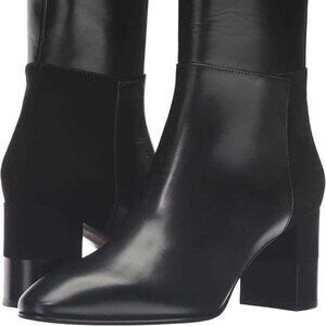 Aquatalia Women's Emery Anil Calf/sde Combo Winter Boot 5.5